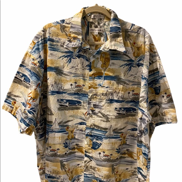 Pierre Cardin 2XL men’s tropical shirt